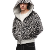 Reversible Fur Hoodie