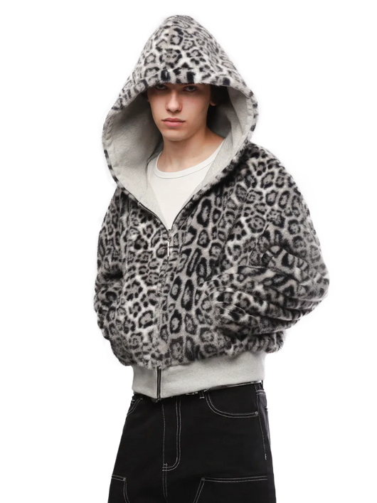Reversible Fur Hoodie