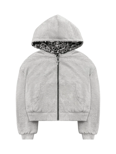 Reversible Fur Hoodie