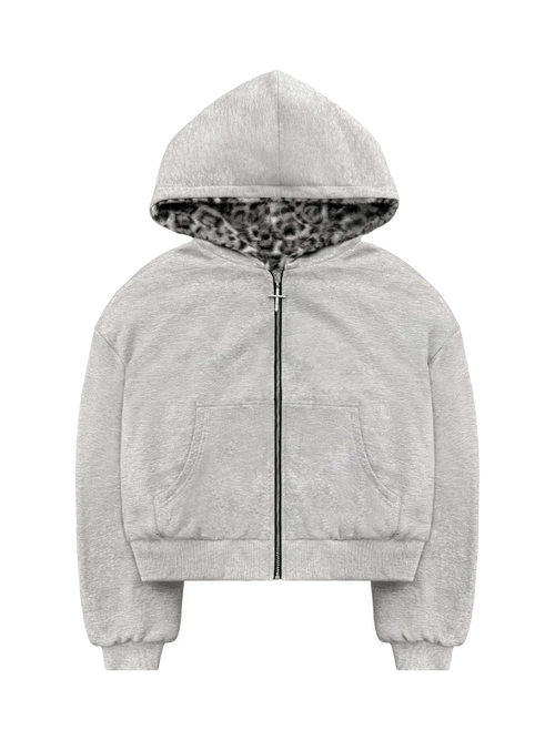 Reversible Fur Hoodie
