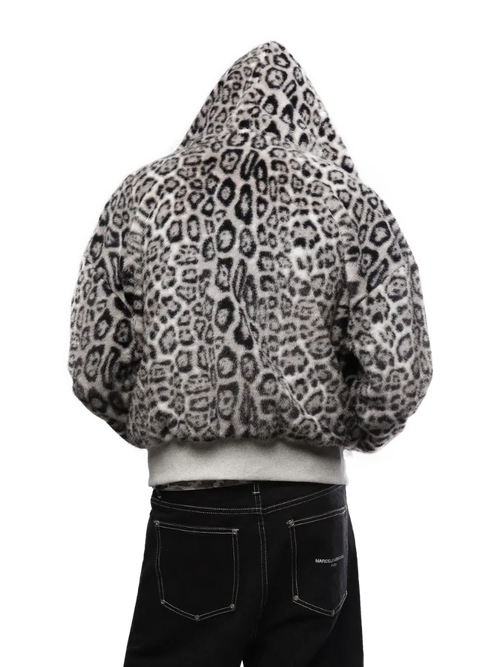 Reversible Fur Hoodie