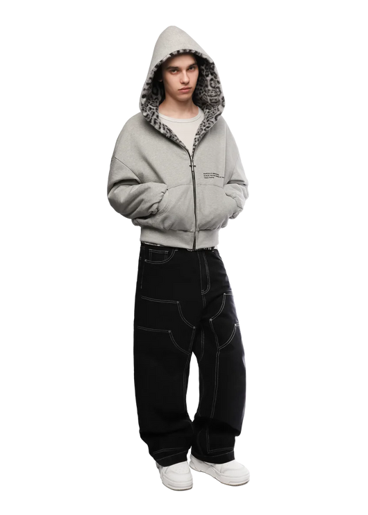 Reversible Fur Hoodie