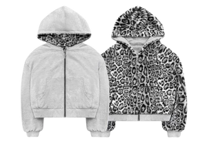 Reversible Fur Hoodie